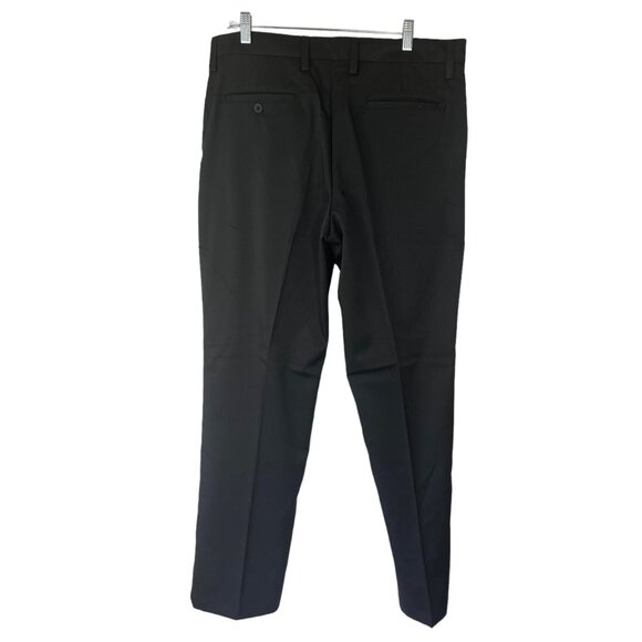 Essentials Classic-Fit Stretch Golf Pants Mens 35 X 34 Black New - Picture 2 of 13